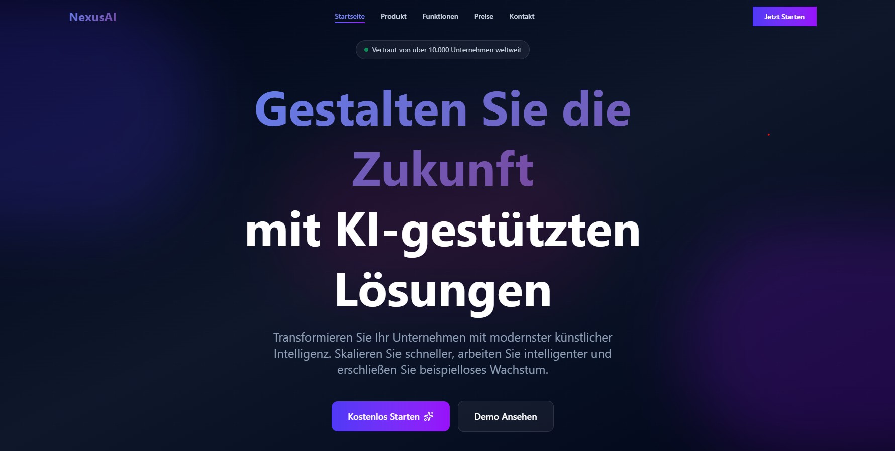 Tech Startup Template